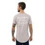 SOLOMUN is still playing - Men's Curved Hem T-Shirt
