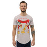 Bore Peri Ha Chilaquiles - בְ ו רֵ א פְ רִ י ה הָצ׳ִילָאקִילֶס - Men's Curved Hem T-Shirt