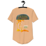 Bore peri Ha quesadilla - בְ ו רֵ א   פְ רִ י הָקָסַאדִייֳס  - Men's Curved Hem T-Shirt