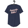 papasalo bien - Men's Curved Hem T-Shirt