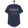drunk and high - Men's Curved Hem T-Shirt