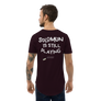 SOLOMUN is still playing - Men's Curved Hem T-Shirt