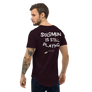 SOLOMUN is still playing - Men's Curved Hem T-Shirt