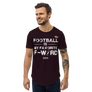 Football is my favorite F word - Men's Curved Hem T-Shirt