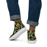 92118 - Men’s high top canvas shoes