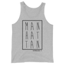 MAN HAT TAN - Unisex Tank Top