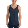 MAN HAT TAN - Unisex Tank Top