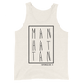 MAN HAT TAN - Unisex Tank Top