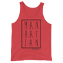 MAN HAT TAN - Unisex Tank Top