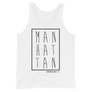 MAN HAT TAN - Unisex Tank Top