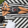 Las Campeonas nacieron enJulio - One-Piece Swimsuit