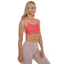 e by gg stripe - Padded Sports Bra