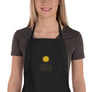 Hummus where the heart is - Embroidered Apron