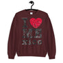 I (heart) MExico - Johnny XL - Unisex Sweatshirt