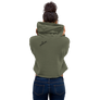 Estar healthy is the Shit - Crop Hoodie