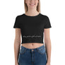 No panic, just Nirvanic - Women’s Crop Tee