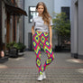 wayuu neons leggings cool -Yoga Leggings