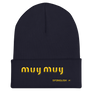 muy muy - Cuffed Beanie #alamexique