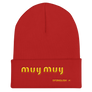 muy muy - Cuffed Beanie #alamexique