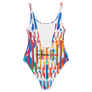 Lashon Hara - Ode to Yaacov Agam - One-Piece Swimsuit