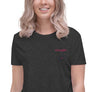 straight for the rose - Crop Tee