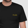 Habibi - Embroidered T-Shirt Gold