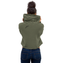 Cashmere Caviar & Cardio - Crop Hoodie