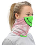 CL HAPPY FACE -  TIE DIYE PINK Neck Gaiter
