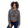 Estar healthy is the Shit - Crop Hoodie