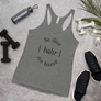 SE DICE BAHR NO BARRE -  Women's Racerback Tank
