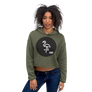 F45 ST PETE FLAMINGO - Crop Hoodie