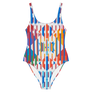 Lashon Hara - Ode to Yaacov Agam - One-Piece Swimsuit
