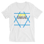 LOVE ISREAL - Unisex Short Sleeve V-Neck T-Shirt