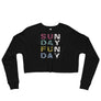 SUNDAY FUNDAY - Crop Sweatshirt