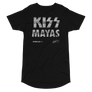 KISS MAYAS - Long Body Urban Tee by SWEXI