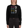 SUNDAY FUNDAY - Crop Sweatshirt