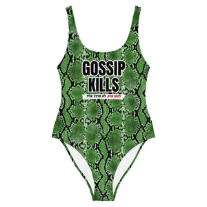 Gossip Kills - Alligator skin -One-Piece Swimsuit