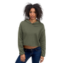 Life is like riding a bicycle - Crop Hoodie