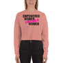 EMPOWERED WOMEN - Crop Sweatshirt