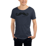 El Mostacho - Men's Raw Neck Tee