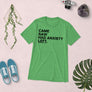 CAME, SAW , ANXIETY, LEFT - Short sleeve t-shirt
