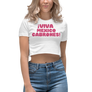 Viva mexico Cabrones - Women's Crop Top
