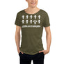 JUAN IN A MINYAN- unisex Raw Neck Tee