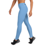 MAKE AMOR NOT WAR - Yoga Leggings baby blue