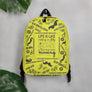 LIFE IS LIKE RIDING A BICYCLE - Minimalist Backpack
