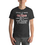 Stuck at home with COVID19 and my adorable family gave me this bloody t-shirt -Short-Sleeve Unisex T-Shirt