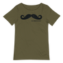 El Mostacho - Men's Raw Neck Tee