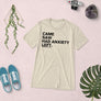 CAME, SAW , ANXIETY, LEFT - Short sleeve t-shirt