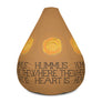 Hummus where the heart is - All-Over Print Bean Bag Chair w/ filling