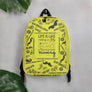 LIFE IS LIKE RIDING A BICYCLE - Minimalist Backpack